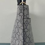 Nanette Lepore Pria Blue Logo Vegan Leather Crossbody Bucket Bag Photo 6