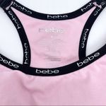 Bebe  Sport Pink Racerback Seamless Sports Bra Photo 9