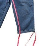 Cherokee 90s Vintage Blue Denim Capri Overalls Medium Photo 3