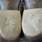 Stallion hand tooled leather zorro ankle cowboy boots Tan Size 7 Photo 9