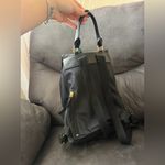 Tory Burch Piper Flap Nylon Backpack Black Photo 1