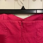 Calvin Klein women’s pink strapless flowy pleated skirt minidress size 4 Photo 5