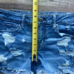 American Eagle  Womens Super Low Shortie Super Stretch Distressed Shorts Size 10 Photo 2
