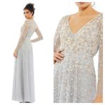 Mac Duggal NWT  9131 Long Sleeve Formal Evening Gown Size 8. $798 H Photo 1
