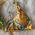 Aurelle Swim NWT Marseille Tie Front Bikini Top Photo 4