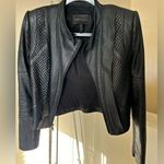 BCBGMAXAZRIA Beautiful BCBG MAX AZRIA Misa Blocked Jacket Moto Jacket Photo 0