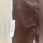 joe's jeans The Charlie High-Rise Coated Skinny Jeans Dark Cocoa Sz 28 NWT Ankle Photo 11