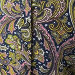 Loft Multicolor Paisley Print Button Down Blouse | Small Photo 3