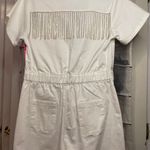 BuddyLove White Denim Romper Photo 2
