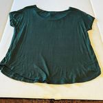 Wet Seal  green scoop‎ neck THANKFUL t-shirt ONE SIZE (see measurements for fit) Photo 8