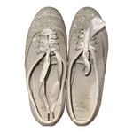 EUC KEDS x KATE SPADE Collab Bridal White Glitter Shoes Photo 4