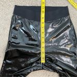 7 For All Mankind ‎ Liquid PU Latex Leggings Black XS Photo 9