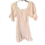 Petal and Pup  Cotton Off the shoulder short sleeve ruched mini dress 6 Photo 1