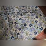 FRNCH  brocade cream duo chrome high waisted shorts party festive fall casual $99 Photo 8