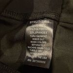 Strut this  Women’s Black Mesh Bottom Leggings Photo 5