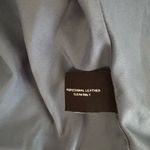 Slate + Willow Women’s Blue Moto Small Leather Jacket Photo 4