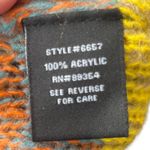 Ultra Flirt Vtg Y2K Soft Chunky Knit Striped Multicolor Patch Pockets Sweater Size XS Boho Photo 6