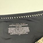 Victoria's Secret Black & Tan Crochet Two Piece Bikini Set Size 36DD Size Large Photo 6