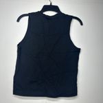 Adidas  Women's Black Tank Top Size Small Sleeveless Adjustable Hem Athletic Gym Photo 7