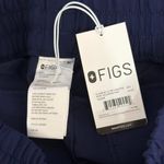 FIGS Ultra High Rise Shelby Wide Leg Scrub Pants in Navy, Size Medium Photo 11