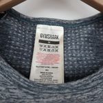 Gymshark Seamless Long Sleeve Cropped Athletic Top Womens Size M Grey Thumbholes Photo 2