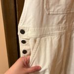 Faherty white corduroy overalls Photo 3