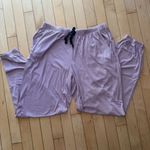 Nicole Miller  2 Piece Loungewear Lounge Set Size Medium Pink Blush Photo 2