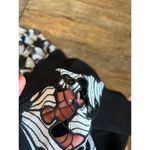 Yigal Azrouel Floral Embroidery Ribbed Knit Midi Dress Black Womens Size Small Photo 8