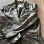 Worthington Vintage Women's Genuine Lambskin Leather Buttoned Jacket Size XL Photo 0