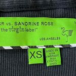 Free People Sandrine Rose by  V-Neck T-Shirt ribbed navy blue size XS Photo 1