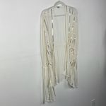 Cover kimono wrap sequined off white Size L Photo 4