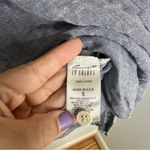 CP Shades  Joss Linen Button Up Shirt in Chambray Blue Photo 7