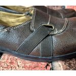 Natural Soul Shoes Womens 9.5W Llena Slip On Loafer Brown Leather Casual Comfort Photo 4