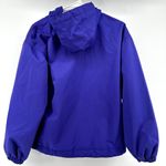 Obermeyer  Windbreaker Ski Jacket Hood Full Zip Pockets Cinch Waist Purple 8 Photo 5