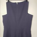 Tory Burch  Black Sheath Mini Dress V-Neck Sleeveless Photo 4