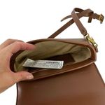 ZARA Buckle Crossbody Bag Vegan Leather Brown Small 6287/010 Neutral Casual Photo 11