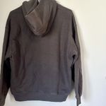 Madewell NWT Boyfriend Midweight Hoodie Sweatshirt in Coal - Size: Small Photo 6