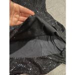 Steppin Out Black Sparkly 9 Y2K Style Spaghetti Strap Cocktail Dress Size undefined Photo 1