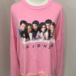 FRIENDS‎ Pink Sweatshirt with Graphic Size L Photo 0