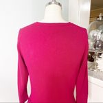 White House | Black Market  Pink Snap Front Sweater Cardigan Size XS Photo 6