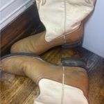 Ariat  Tan And‎ Cream Cowboy Boots Size 7.5 B Photo 5
