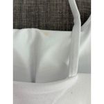 Halara  White Tank Top Athletic Cropped Camisole XS Cute flirty tennis top sports Photo 3