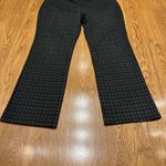 New York And Company NY&Co Green and Black Plaid Pant size XL /stretch pull on pant Photo 2