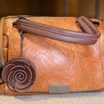 Vegan Leather Handbag Tan Photo 0