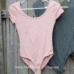 Short Sleeve Bodysuit Pink Photo 1