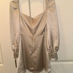 Beginning Boutique Champagne Mini Dress Photo 2