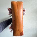 Madewell  Leather Mini Transport Tote Woven Handles Tan (No Strap) Photo 4