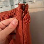 Skylar + Madison Burnt Orange Tassel Skirt Photo 3