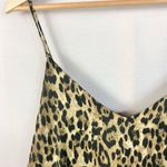 ZARA  Brown Leopard Print Lace Trim Camisole Tank Top S Photo 2