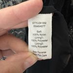 CAbi  Emily Lace Overlay Scoop Neck Tank Top Black Size Small Bow Witchy Boho Photo 5